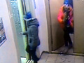 Курск. Две девушки в колпаках Санта Клауса совершили кражу из многоквартирного дома