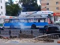 В центре Курска задымился троллейбус