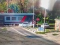 В Курской области «Приора» попала под электропоезд. Водитель погиб (ФОТО)