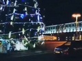 В центре Курска на Красной площади дрифтует машина