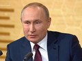 Курская газета «Друг для друга» на пресс-конференции Владимира Путина в Москве