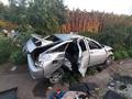 Серьезная авария в Ворошнево под Курском: машина перевернулась, пострадала женщина