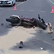 На Красной площади разбился мотоциклист