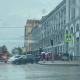 В Курске на Красной площади проходят внезапные учения пожарных