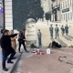 В Курске на улице Ленина восстановили испорченный хулиганами мурал с видами старого города