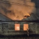 В Курске ночью сгорел жилой дом