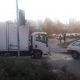В Курске столкнулись грузовик и легковушка