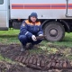 В Золотухинском районе Курской области обнаружены осколочная авиабомба и 46 артснарядов