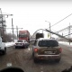 В Курске на ПЛК на дорогу упал фонарный столб