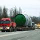 В Курчатов Курской области приехал 355-тонный парогенератор в «пуховичке»