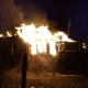 Под Курском загорелись два жилых дома