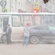 В Курске столкнулись маршрутка и легковушка