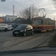 В Курске из-за ДТП перекрыто трамвайное движение в районе улицы Пирогова