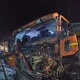В Курской области оторвавшееся от КамАЗа колесо спровоцировало массовое ДТП с пострадавшим