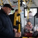 Председатель правительства Курской области Алексей Смирнов проехал на автобусе по маршруту №41