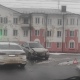 В Курске произошла авария возле школы
