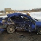 Полиция установила личность водителя, пострадавшего в лобовой аварии под Курском