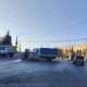 В Курске столкнулись грузовик и легковушка
