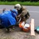 В Курской области разбился мотоциклист