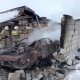 В Курской области самовозгорание «Волги» уничтожило гараж и хозпостройку