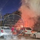 В Курске горела машина на проспекте Кулакова