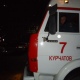 В Курчатове на пожаре спасли человека