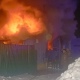 В Курской области потушили горящий жилой дом