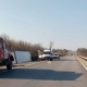В Курской области ранен шофер грузовика на федеральной трассе