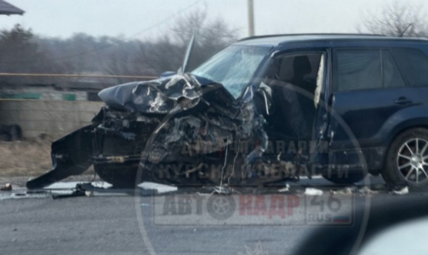 Жесткая авария случилась под Курском