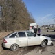 В Курске ранены два человека в жесткой аварии