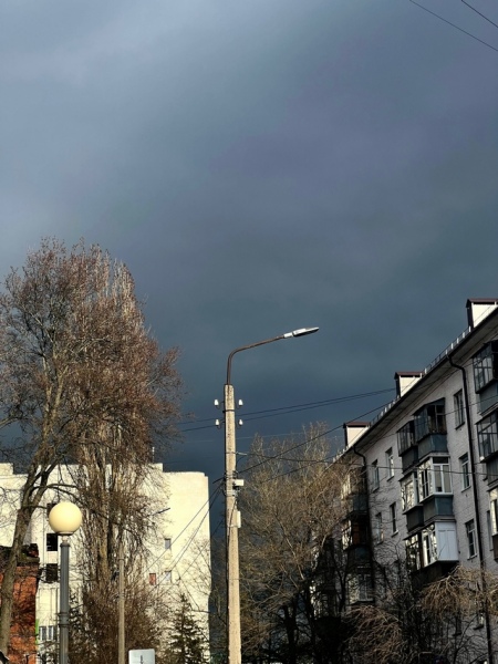 На Курск обрушился град