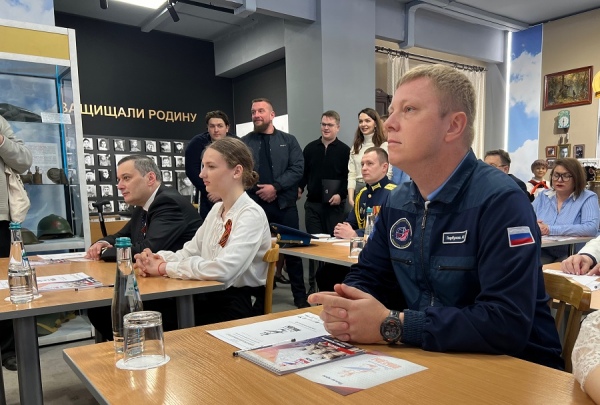 В Курске «Диктант Победы» пишет космонавт Александр Горбунов