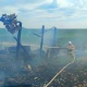 В Курской области неизвестные подожгли подворье