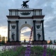 В Курске в парке «Патриот» клены высадили в бетон