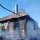 В Курской области выгорел жилой дом