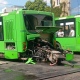 В Курске у пассажирского автобуса на ходу вывалился двигатель