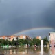 Двойная радуга и полоса Александра появились над Курском