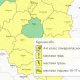 Желтый уровень погодной опасности объявлен в Курской области
