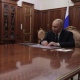 Путин проводит рабочую встречу с Хинштейном