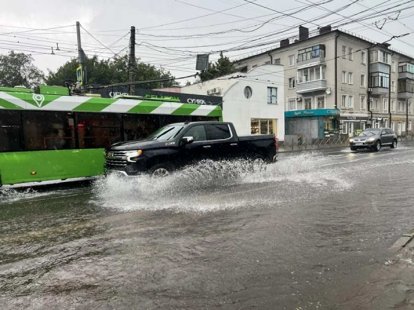 На Курск обрушилась стихия