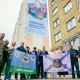 В Курске на проспекте Победы открыли мурал в честь Героя России Леонида Башкардина