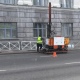 В Курске устанавливают заборы вдоль дорог