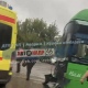 В Курске попал в аварию автобус