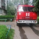 В Курске тушат пожар в многоэтажке