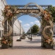 В Курске на улице Ленина устанавливают 5-метровую арку