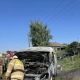 В Курской области горели автомобили