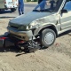 В Курске пострадал мотоциклист в аварии