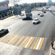 В центре Курска образовалась большая пробка из-за аварии на Красной площади