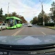 В Курске образовалась пробка из-за ДТП с автобусом