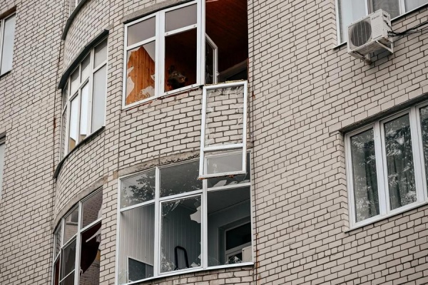 Хинштейн показал последствия ракетного удара ВСУ в Курске